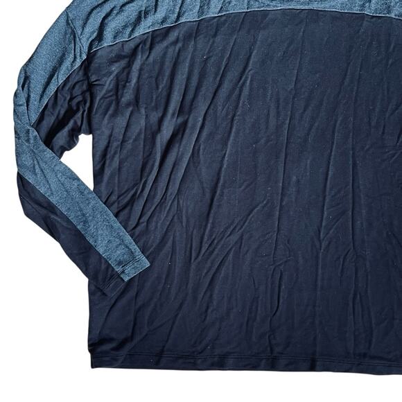 Cabi Women’s Sz L Gray Black Cozy Cowl Pullover Top Soft Stretch Knit Joan - Picture 6 of 15